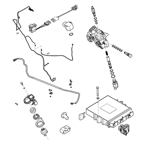 BPF10387 Bevestigingselementen-set