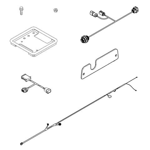 BPF10693 Bevestigingselementen-set