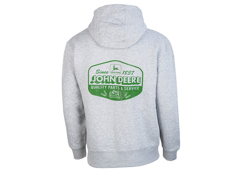 Hoodie Oxford grijs