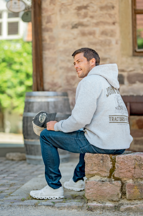 Hoodie 'tractors and plows'