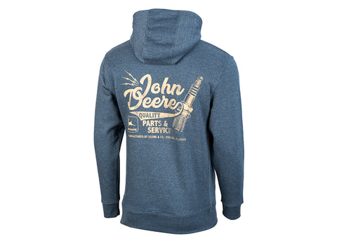 Hoodie blauw