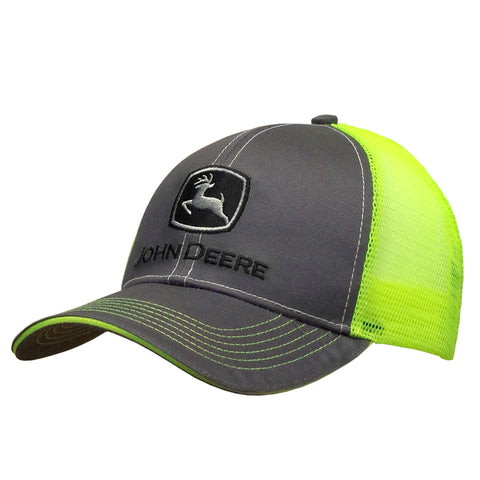 Pet grijs met fluo geel