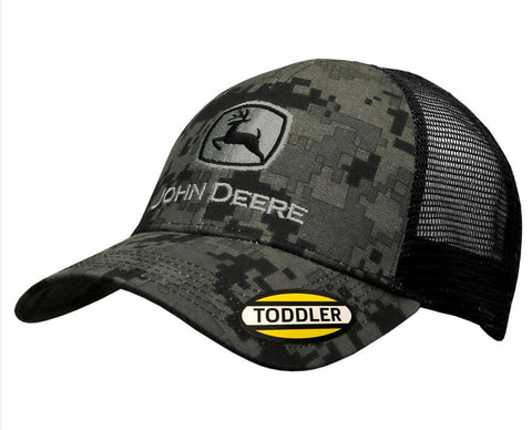 Kids pet camouflage grijs