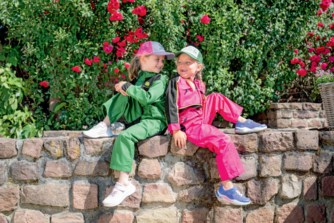 Kids pet grijs-roze