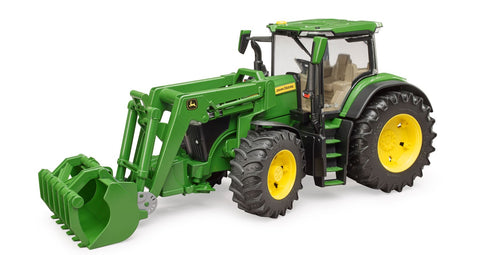 John Deere 7R 350 tractor met voorlader