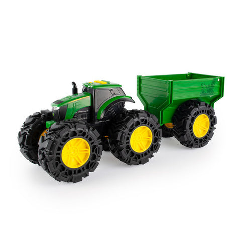 Monster Treads tractor met trailer