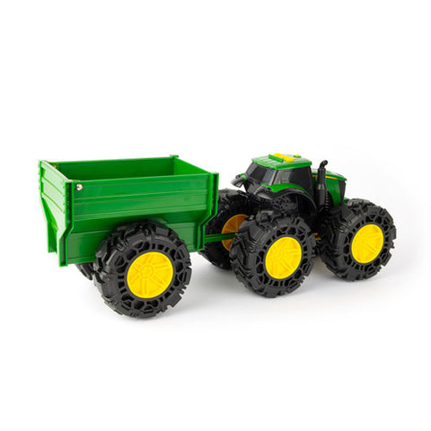 Monster Treads tractor met trailer