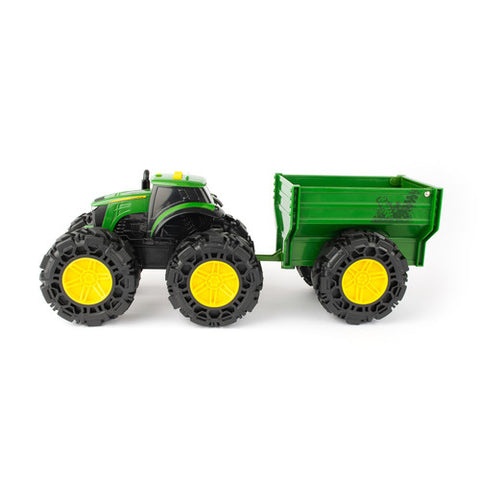 Monster Treads tractor met trailer