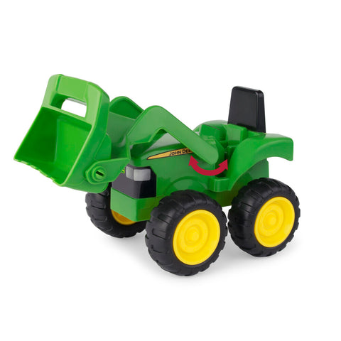 Zandbakset tractor met emmer