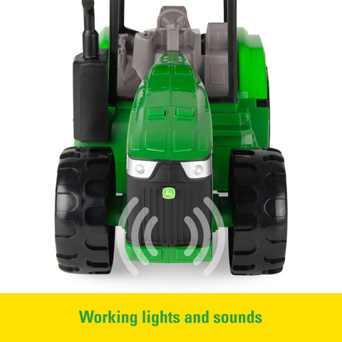 12 inch John Deere Tractor met licht en geluid