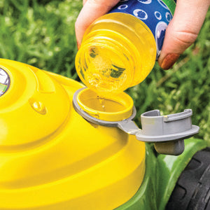 Bubbel 'n Go speelgoed grasmaaier