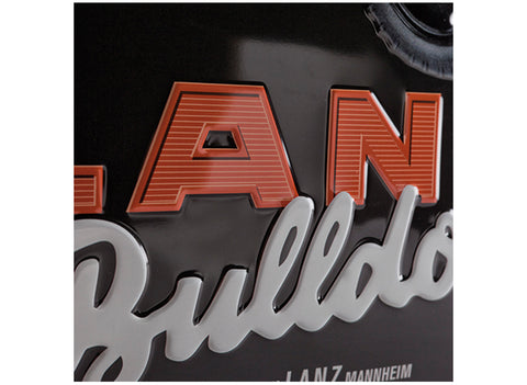 30x40 plaat: Lanz Bulldog