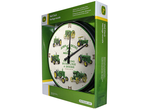 Wandklok John Deere History