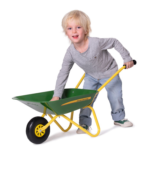 Metalen kruiwagen