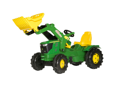 rollyFarmtrac John Deere 6210R tractor met loader