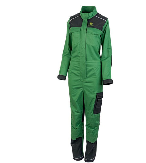 Groene operator overall dames