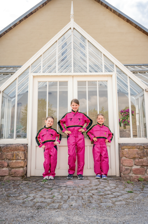 Kids overall roze