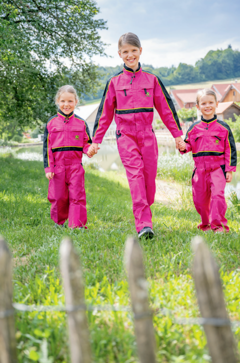 Kids overall roze