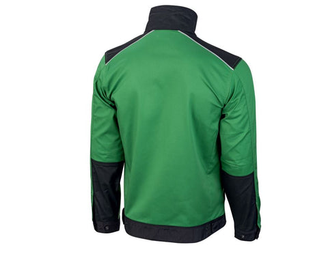 Groene werkjas voor operators