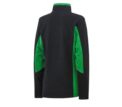 Fleece jas met halve rits dames
