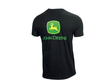 T-shirt met logo op rug