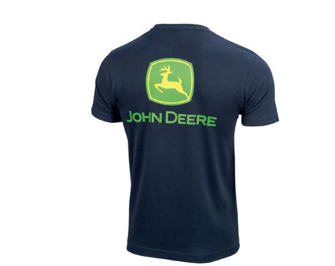 T-shirt met logo op rug
