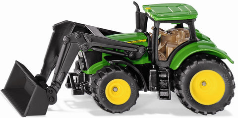 John Deere 6215R miniatuur met voorlader