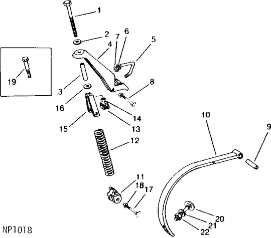 SLOTBOUT M9.5 X 31.7 UNC