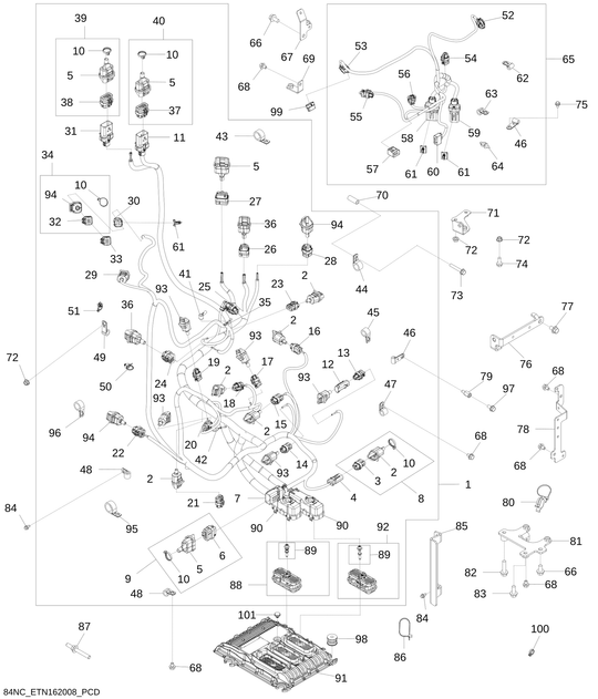 ELEC. CONNECTOR HOUSING