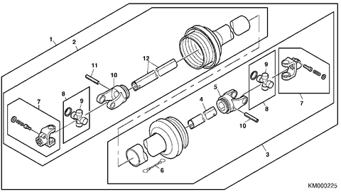 CROSS AND BEARING ASSEMBLY
