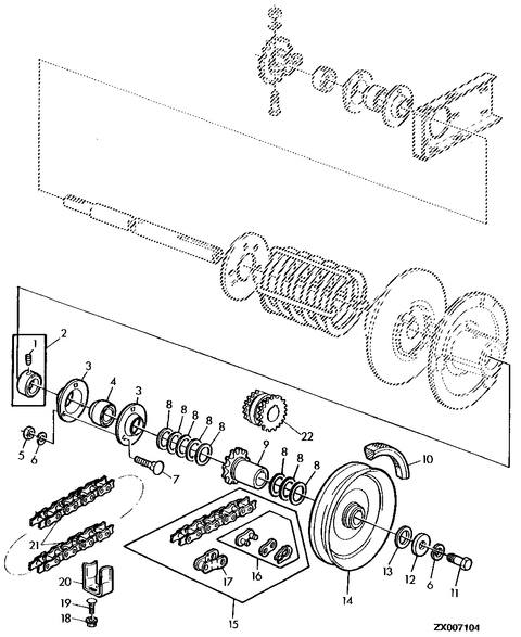 V-snaar Z63322 – 3500 mm (137,8 inch)
