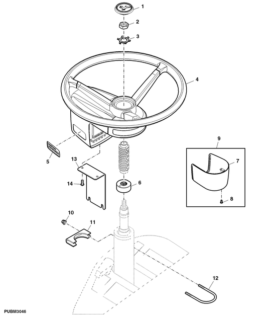 HUB, STRAIGHT SPLINE (10-SERIE)