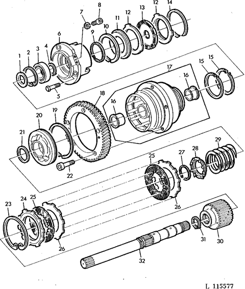 DISK WITH OUTER SPLINE