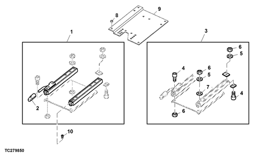 SEAT SLIDE TRACK KIT