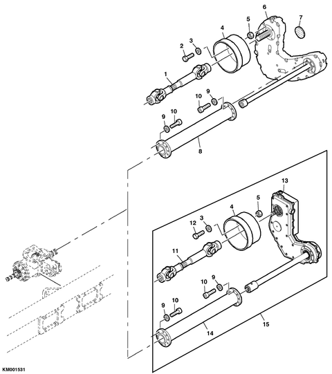 UNIVERSAL DRIVESHAFT