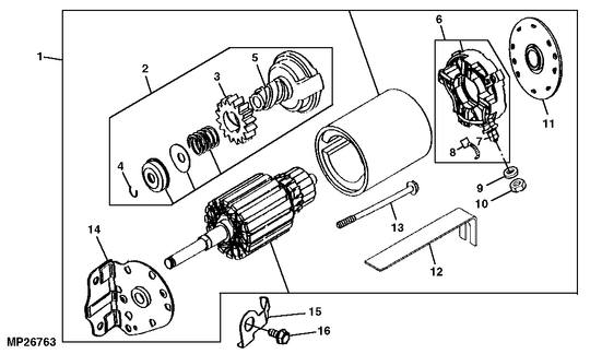 STARTER MOTOR