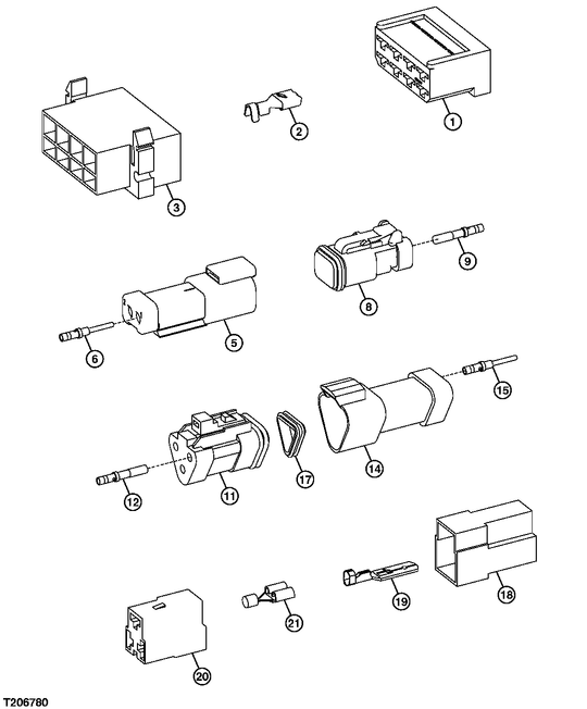 ELEC. CONNECTOR HOUSING