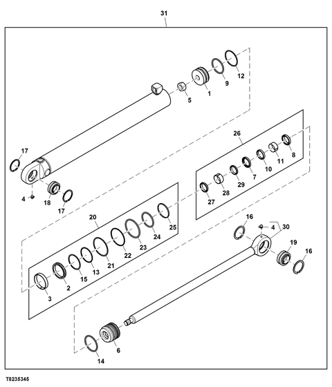 HYDRAULIC CYLINDER KIT