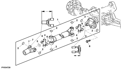 CROSS AND BEARING ASSEMBLY
