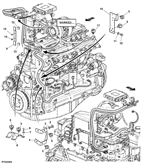 ENGINE POWER WRG HARNESS