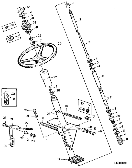 OLIEKEERRING IN STUURHUISPOMP
