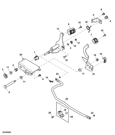 LAGER SUB FOR JD10181