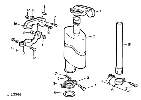MUFFLER EXTENSION