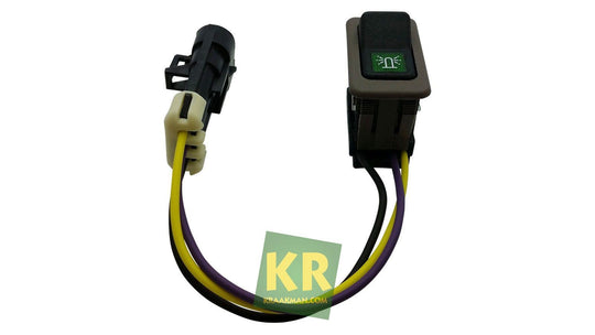 SCHAKELAAR MET LAMPJE, ZWAAILAMP