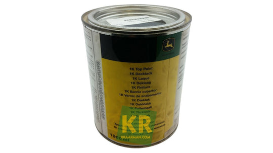 VERF JOHN DEERE ZWART BLIK 1 LT.